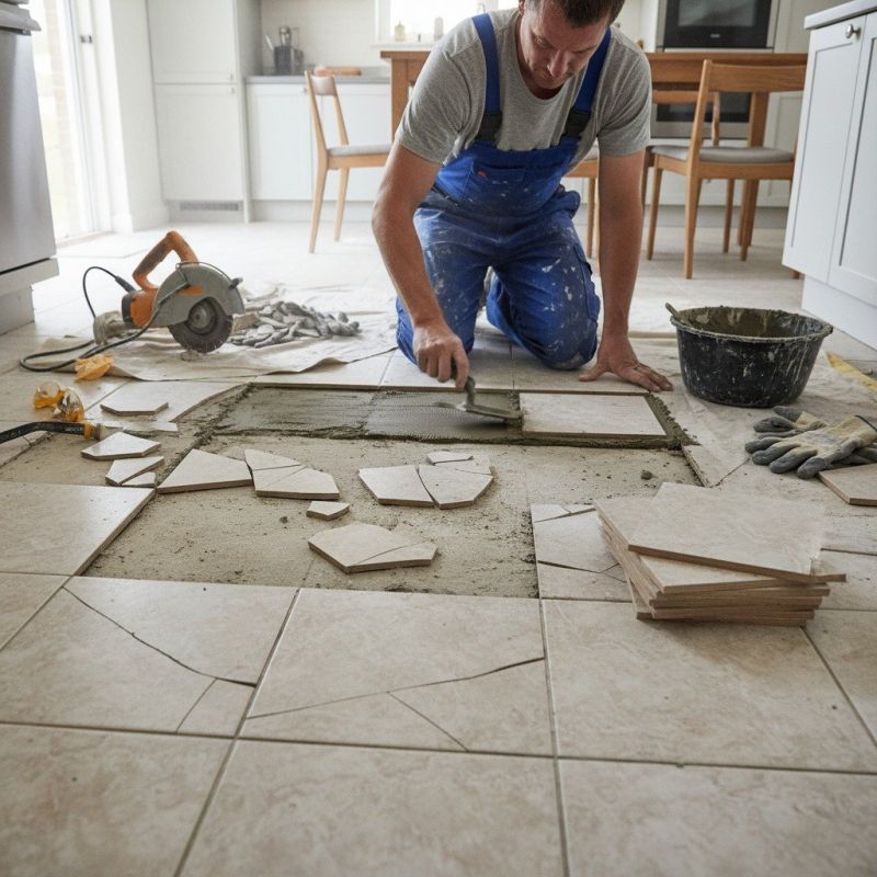 Floor Tile Repair